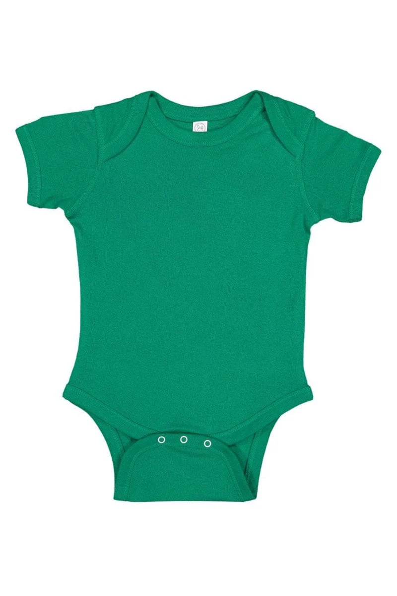 Rabbit Skins 4400 Infant Baby Rib Bodysuit, Basic Colors - Image 14