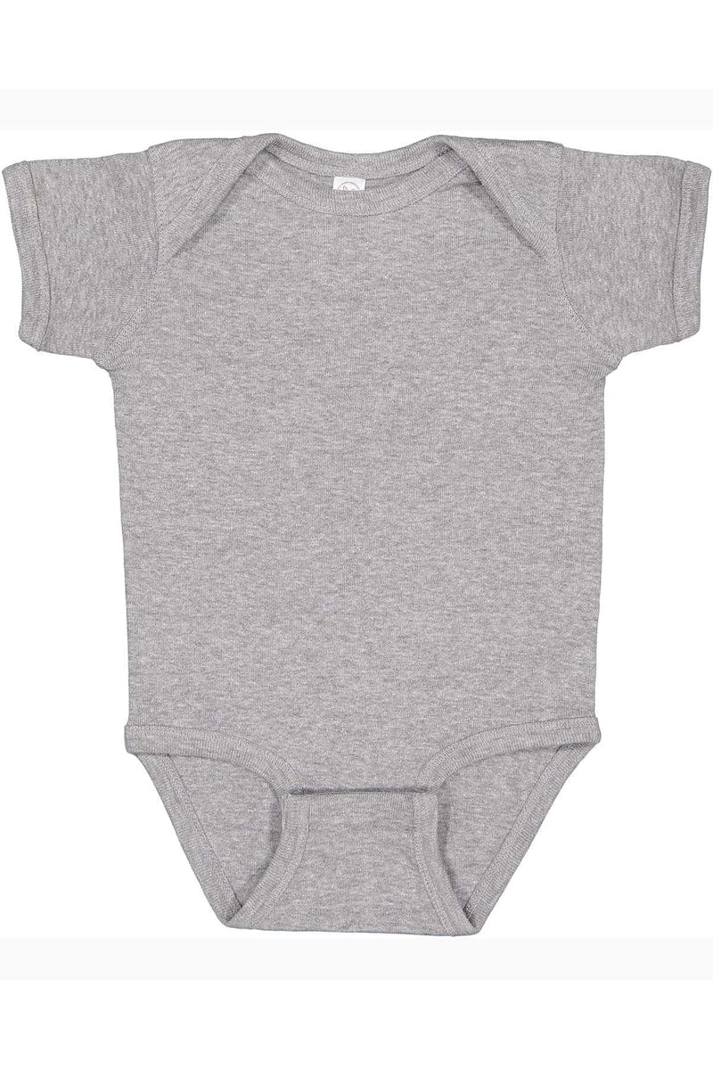 Rabbit Skins 4400 Infant Baby Rib Bodysuit, Basic Colors - Image 18