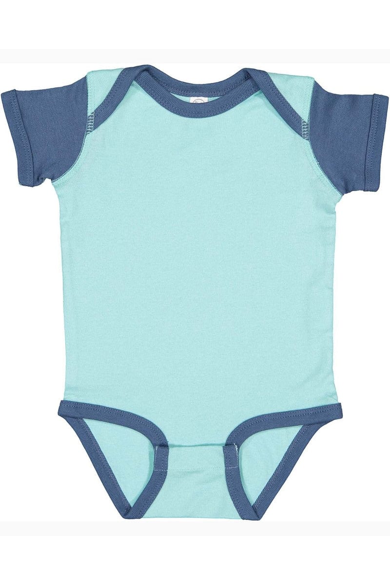 Rabbit Skins 4400 Infant Baby Rib Bodysuit, Basic Colors - Image 20