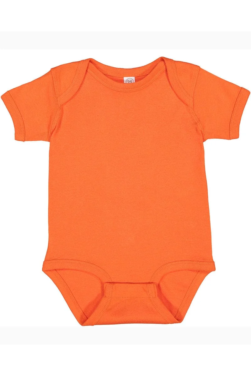 Rabbit Skins 4400 Infant Baby Rib Bodysuit, Basic Colors - Image 26