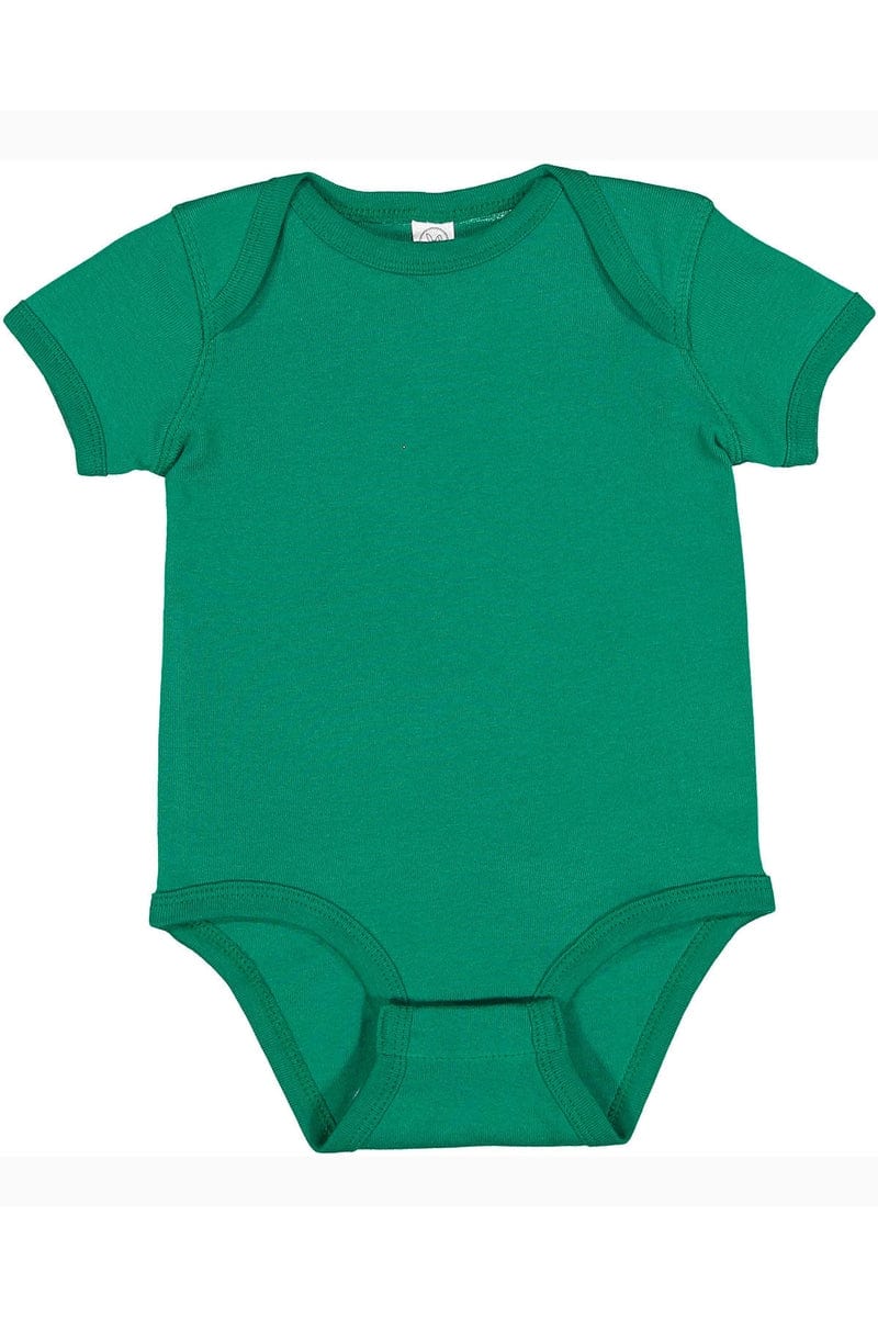 Rabbit Skins 4400 Infant Baby Rib Bodysuit, Basic Colors - Image 30