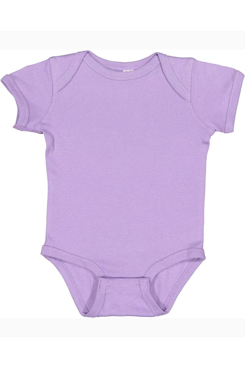 Rabbit Skins 4400 Infant Baby Rib Bodysuit, Basic Colors - Image 31