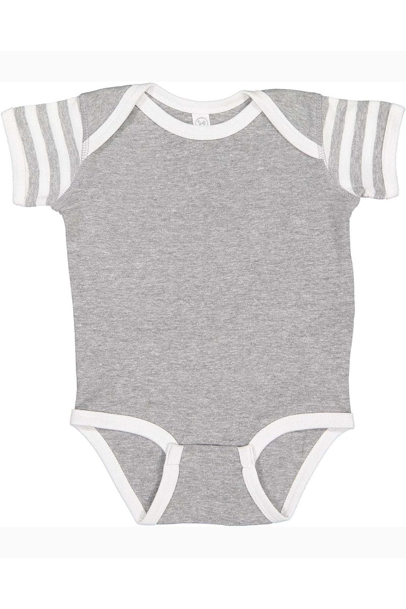 Rabbit Skins 4400 Infant Baby Rib Bodysuit, Basic Colors - Image 32