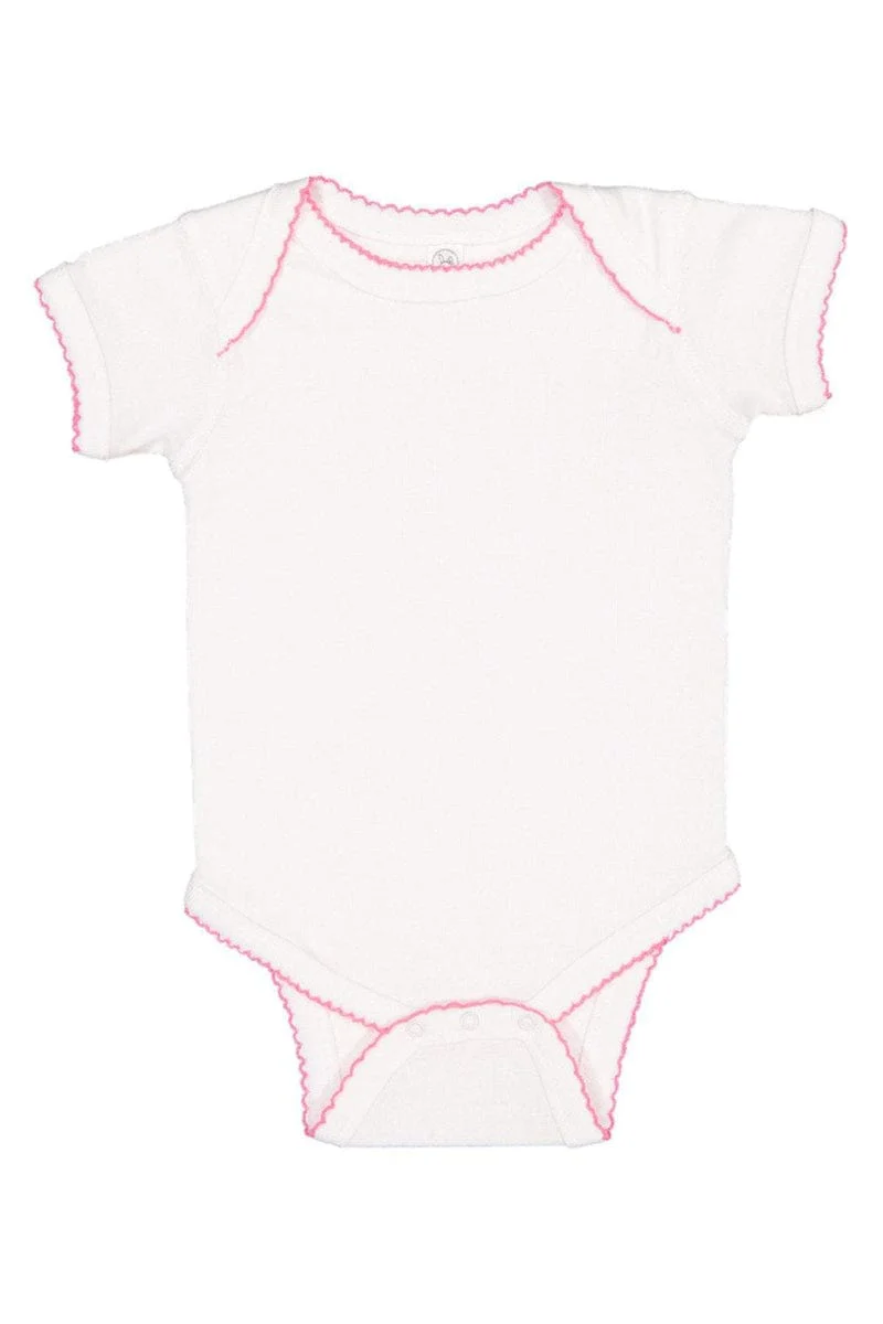 Rabbit Skins 4400 Infant Baby Rib Bodysuit, Basic Colors - Image 5