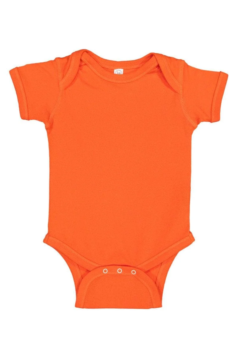 Rabbit Skins 4400 Infant Baby Rib Bodysuit, Basic Colors - Image 9