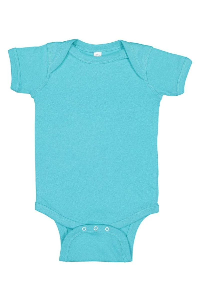 Rabbit Skins 4400 Infant Baby Rib Bodysuit, Extended Colors - Image 10