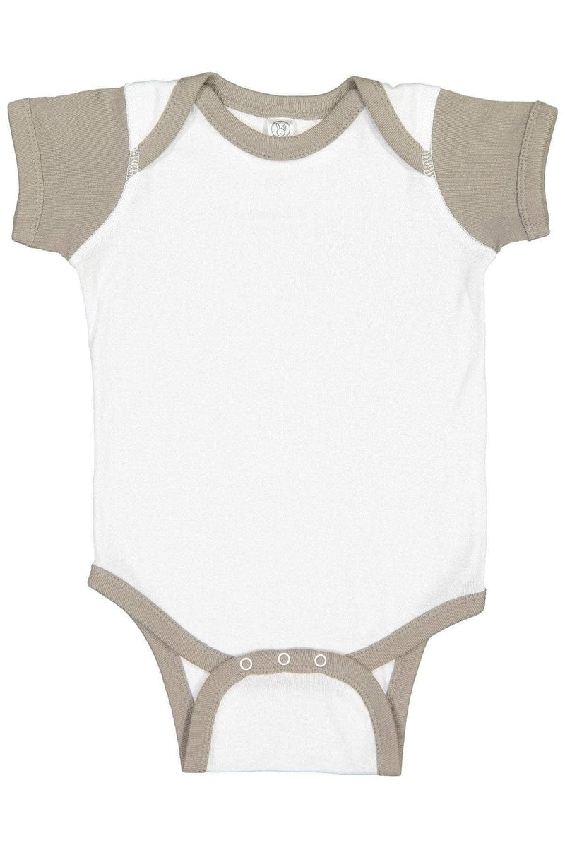 Rabbit Skins 4400 Infant Baby Rib Bodysuit, Extended Colors - Image 14