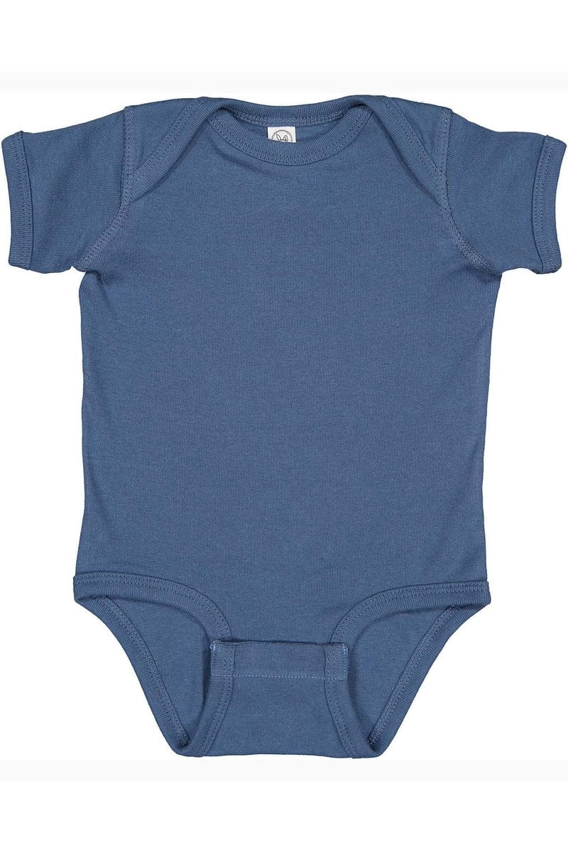 Rabbit Skins 4400 Infant Baby Rib Bodysuit, Extended Colors - Image 24