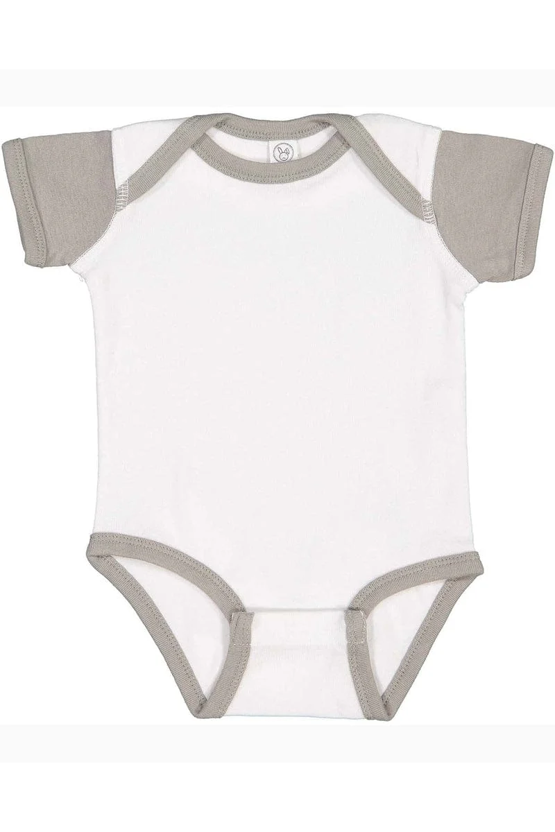 Rabbit Skins 4400 Infant Baby Rib Bodysuit, Extended Colors - Image 27