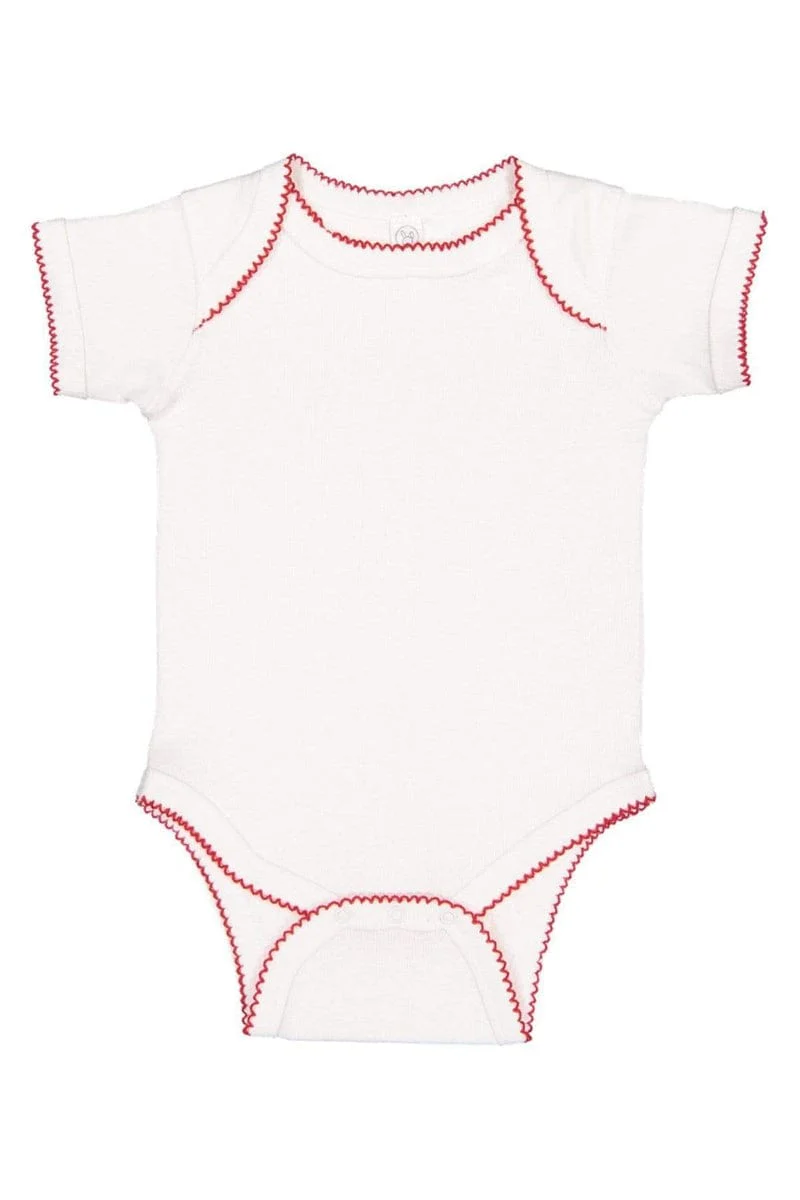 Rabbit Skins 4400 Infant Baby Rib Bodysuit, Extended Colors - Image 8