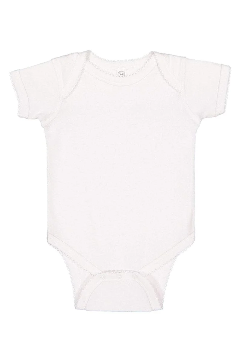 Rabbit Skins 4400 Infant Baby Rib Bodysuit, Extended Colors - Image 9