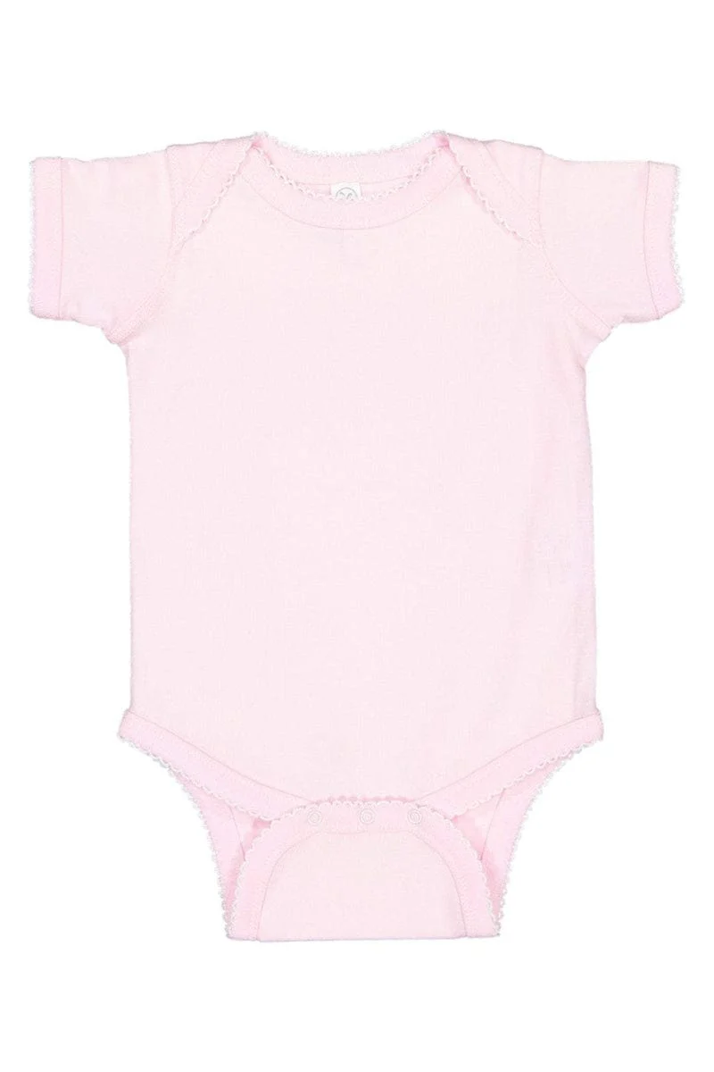 Rabbit Skins 4400 Infant Baby Rib Bodysuit, Traditional Colors - Image 11