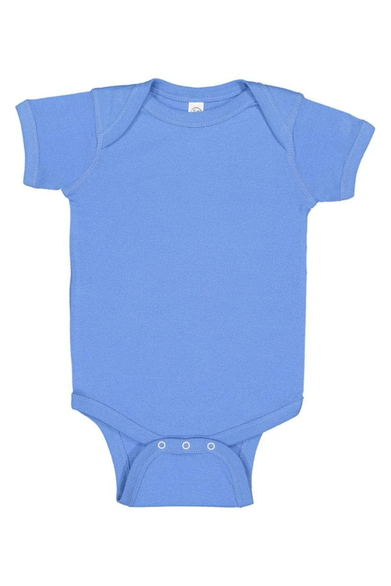 Rabbit Skins 4400 Infant Baby Rib Bodysuit, Traditional Colors - Image 12