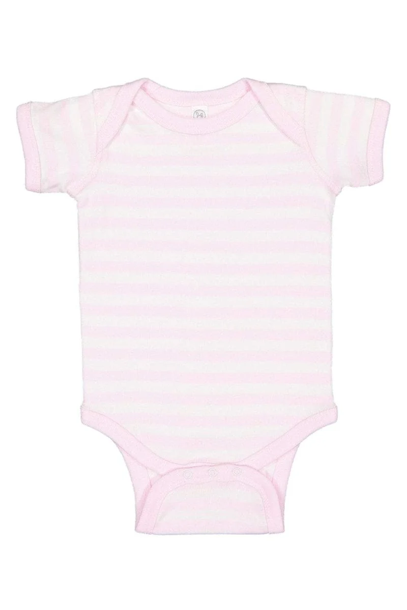 Rabbit Skins 4400 Infant Baby Rib Bodysuit, Traditional Colors - Image 13