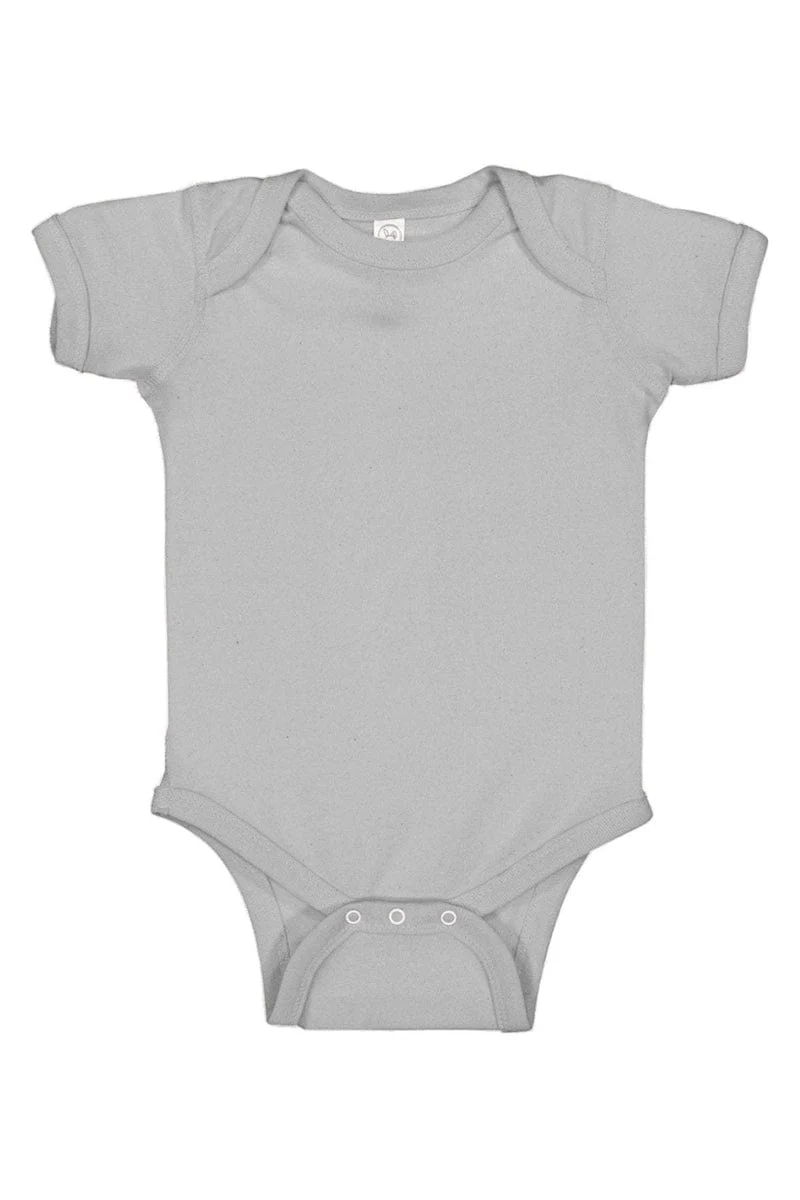 Rabbit Skins 4400 Infant Baby Rib Bodysuit, Traditional Colors - Image 15