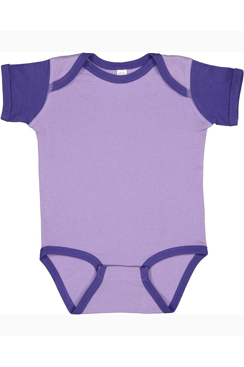 Rabbit Skins 4400 Infant Baby Rib Bodysuit, Traditional Colors - Image 18