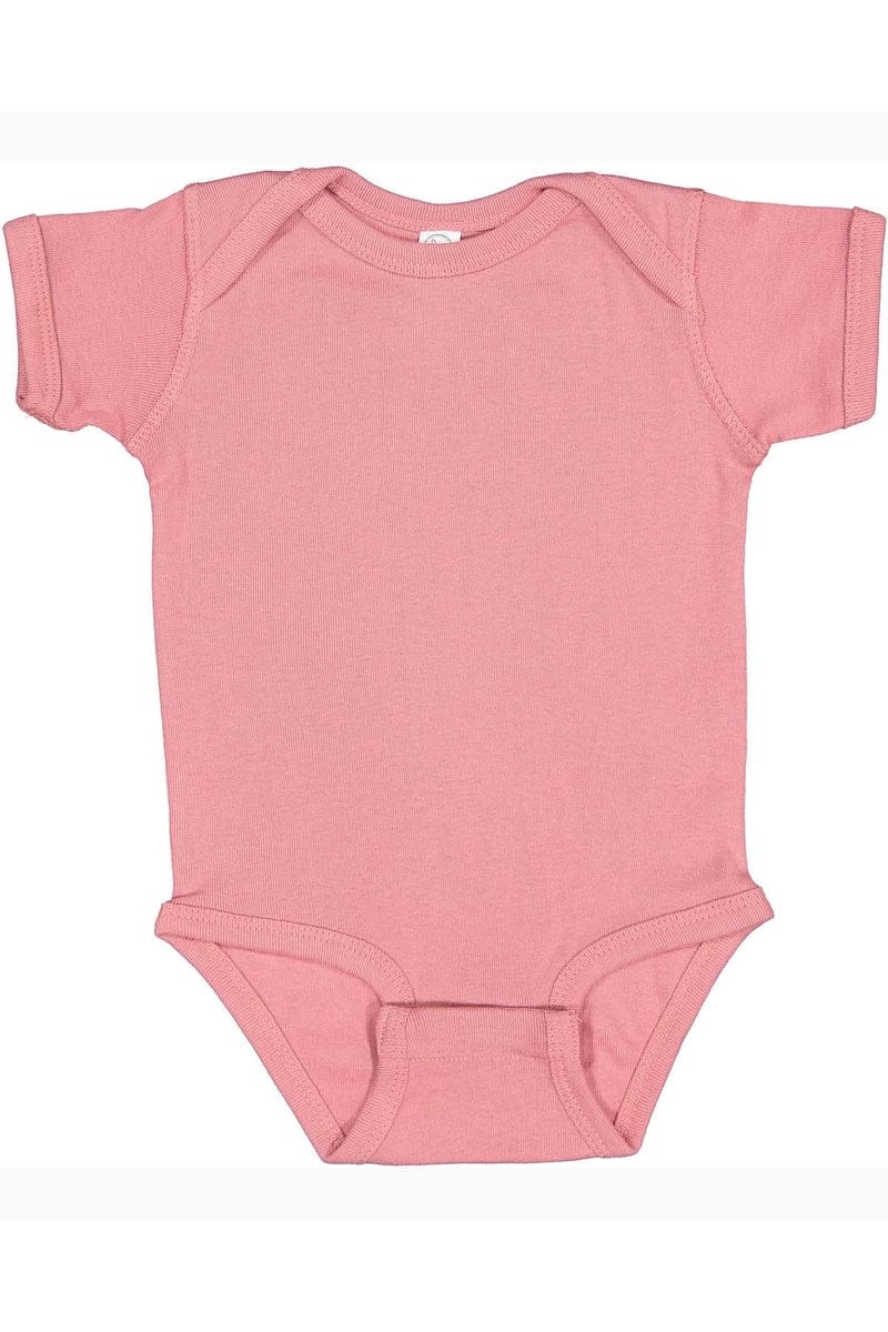 Rabbit Skins 4400 Infant Baby Rib Bodysuit, Traditional Colors - Image 19