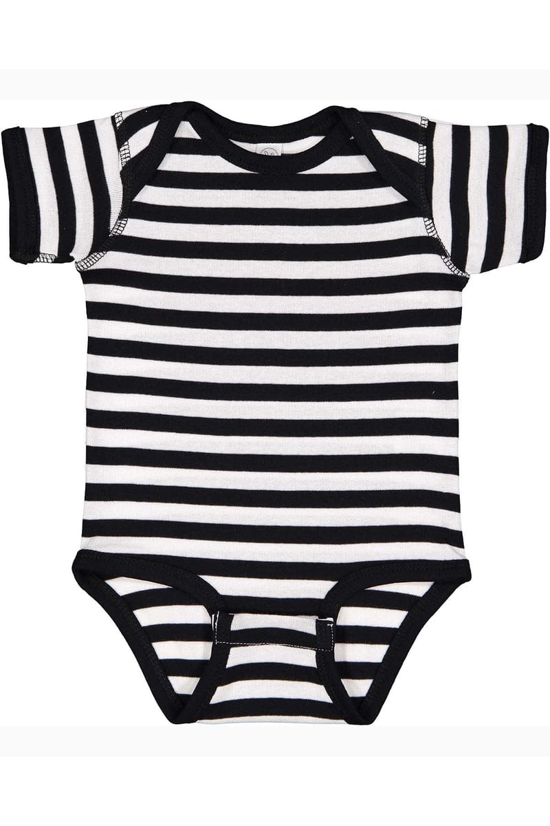 Rabbit Skins 4400 Infant Baby Rib Bodysuit, Traditional Colors - Image 21