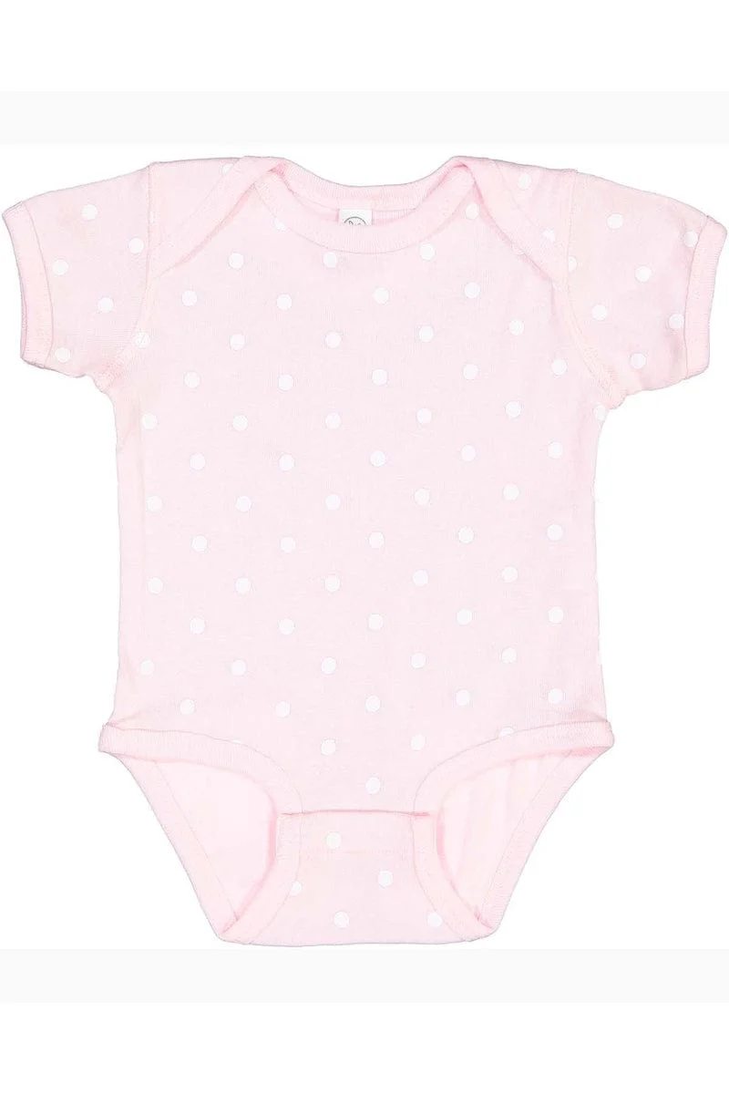 Rabbit Skins 4400 Infant Baby Rib Bodysuit, Traditional Colors - Image 23