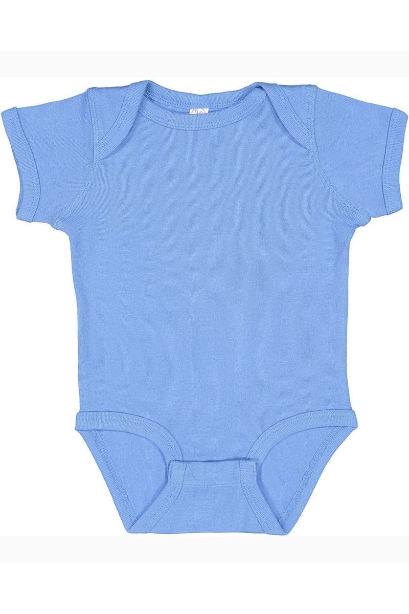 Rabbit Skins 4400 Infant Baby Rib Bodysuit, Traditional Colors - Image 24