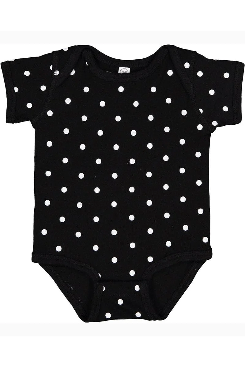 Rabbit Skins 4400 Infant Baby Rib Bodysuit, Traditional Colors - Image 26