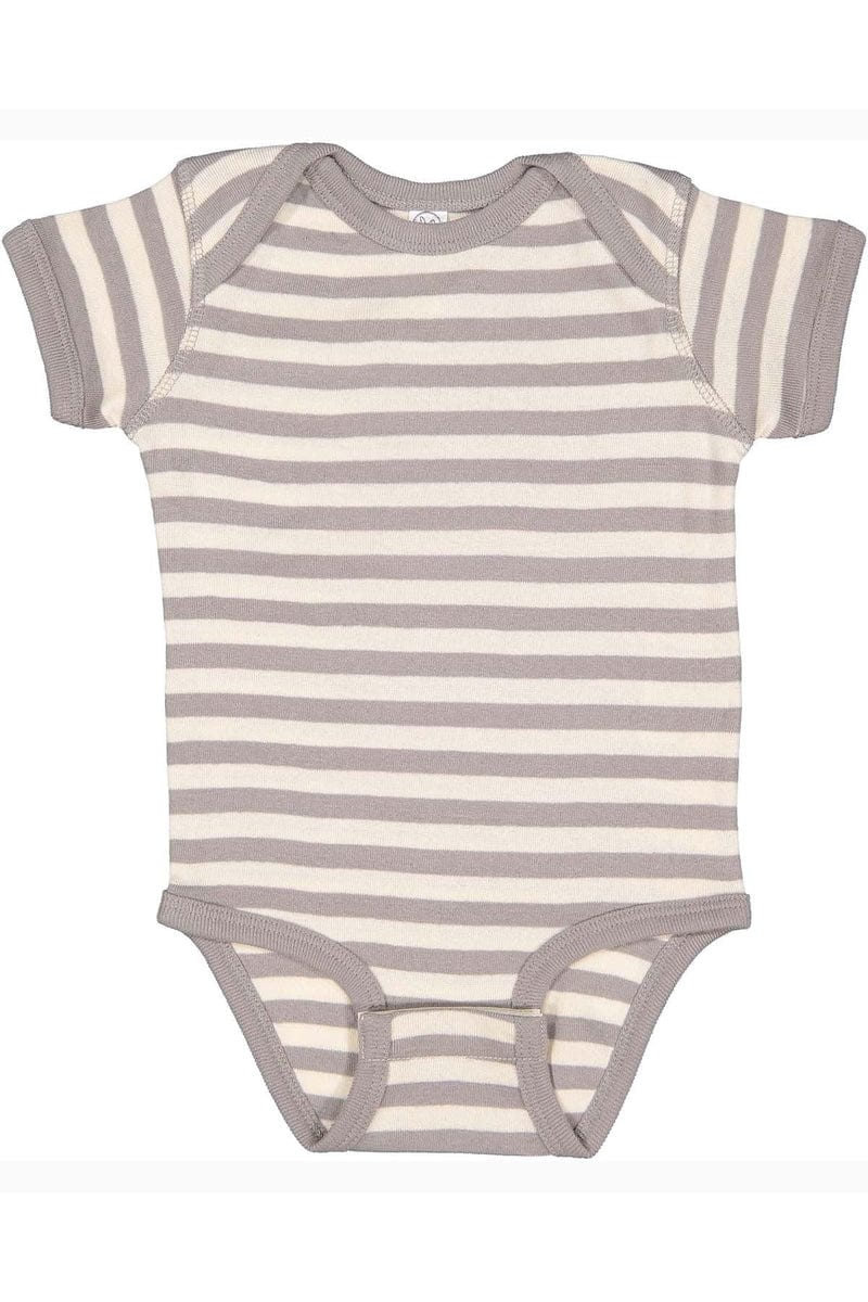 Rabbit Skins 4400 Infant Baby Rib Bodysuit, Traditional Colors - Image 28