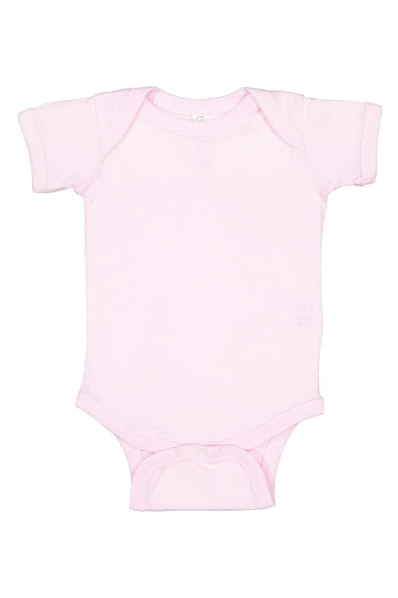 Rabbit Skins 4400 Infant Baby Rib Bodysuit, Traditional Colors - Image 9