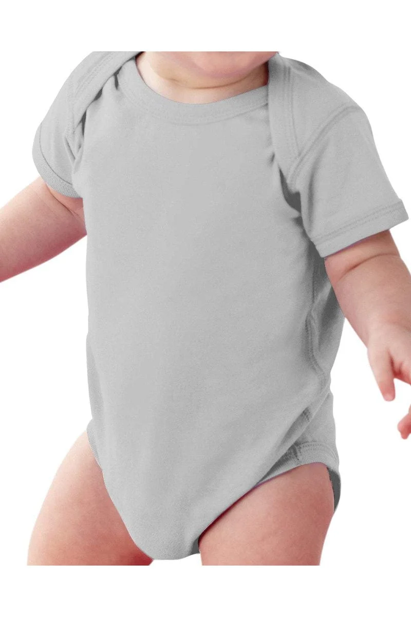 Rabbit Skins 4424 Infant Fine Jersey Bodysuit, Traditional Colors - Image 3