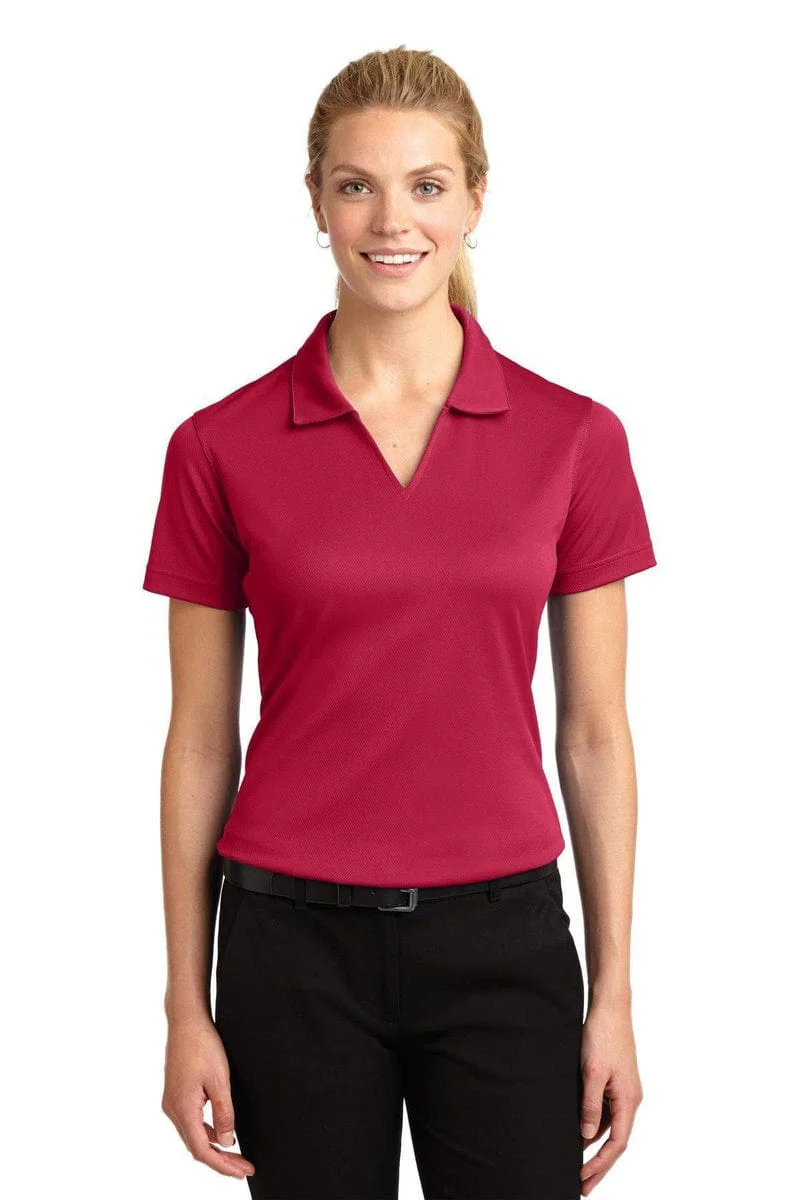 Sport-Tek L469 Ladies Dri-Mesh V-Neck Polo - Image 15