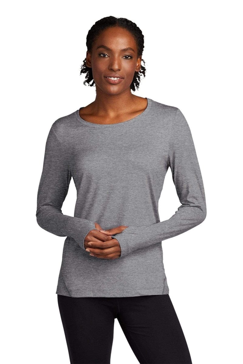 Sport-Tek LST710 Ladies Exchange 1.5 Long Sleeve Crew - Image 8