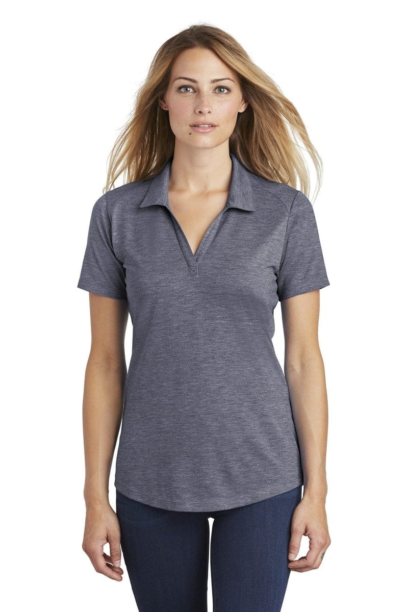 Sport-Tek LST405 Ladies PosiCharge Tri-Blend Wicking Polo - Image 48