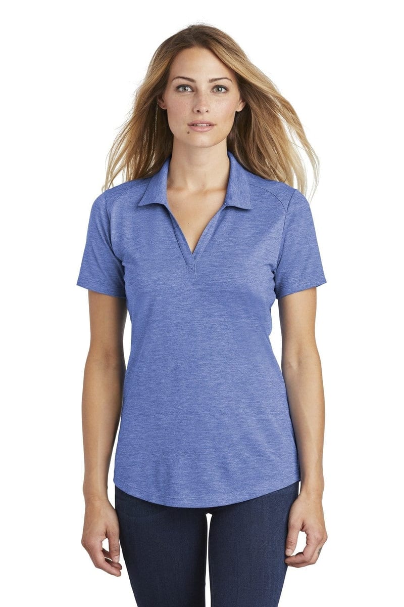 Sport-Tek LST405 Ladies PosiCharge Tri-Blend Wicking Polo - Image 49