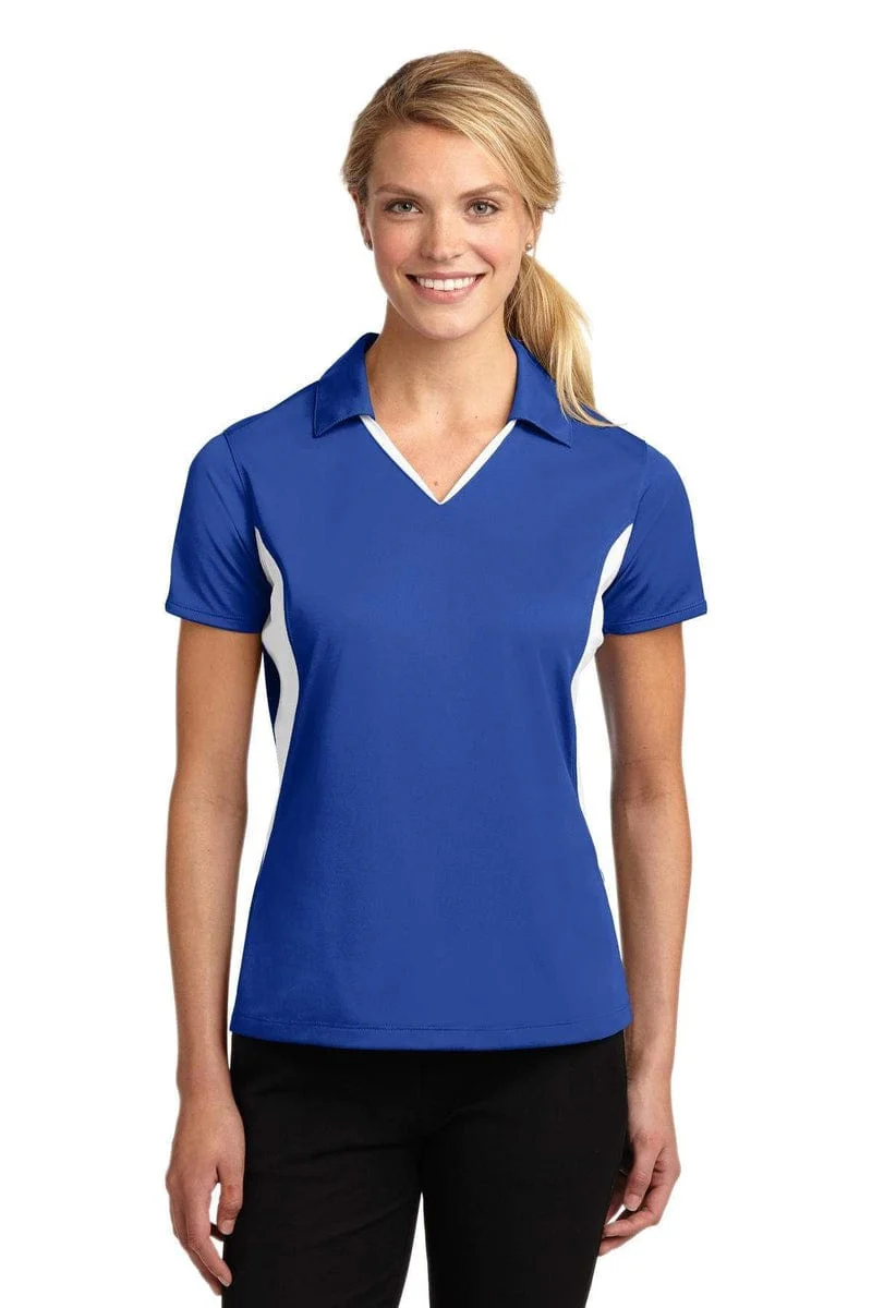 Sport-Tek LST655 Ladies Side Blocked Micropique Sport-Wick Polo - Image 10