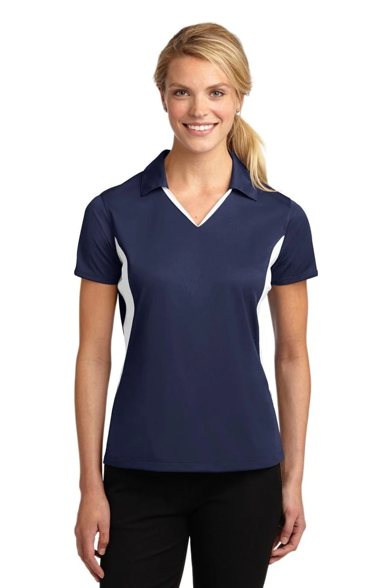 Sport-Tek LST655 Ladies Side Blocked Micropique Sport-Wick Polo - Image 48