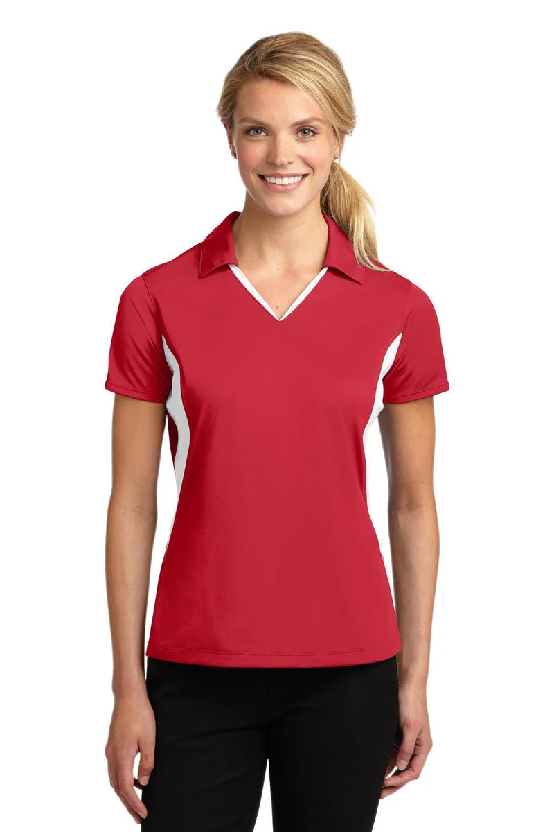 Sport-Tek LST655 Ladies Side Blocked Micropique Sport-Wick Polo - Image 49