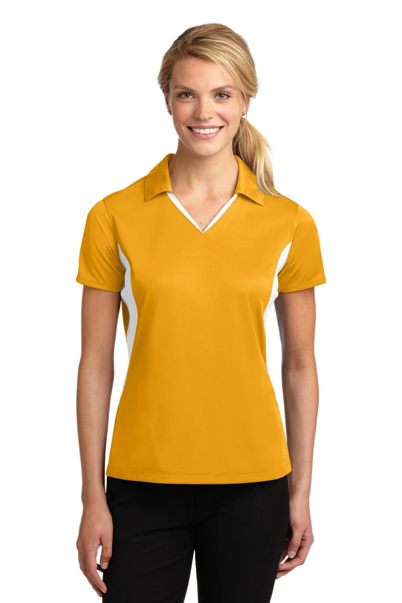 Sport-Tek LST655 Ladies Side Blocked Micropique Sport-Wick Polo - Image 53