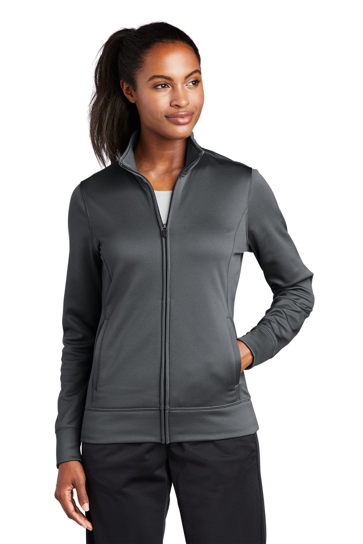 Sport-Tek LST241 Ladies Sport-Wick Fleece Full-Zip Jacket - Image 38