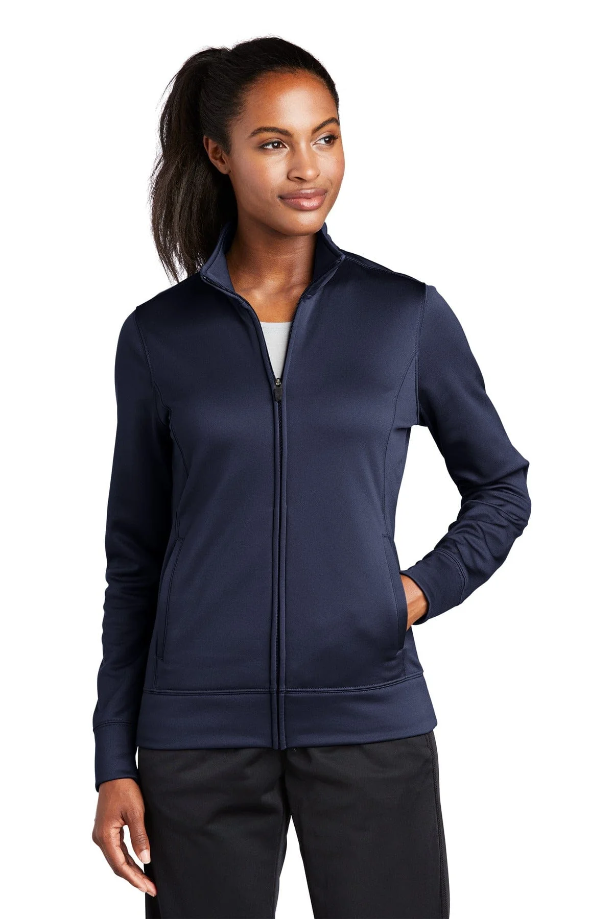 Sport-Tek LST241 Ladies Sport-Wick Fleece Full-Zip Jacket - Image 39