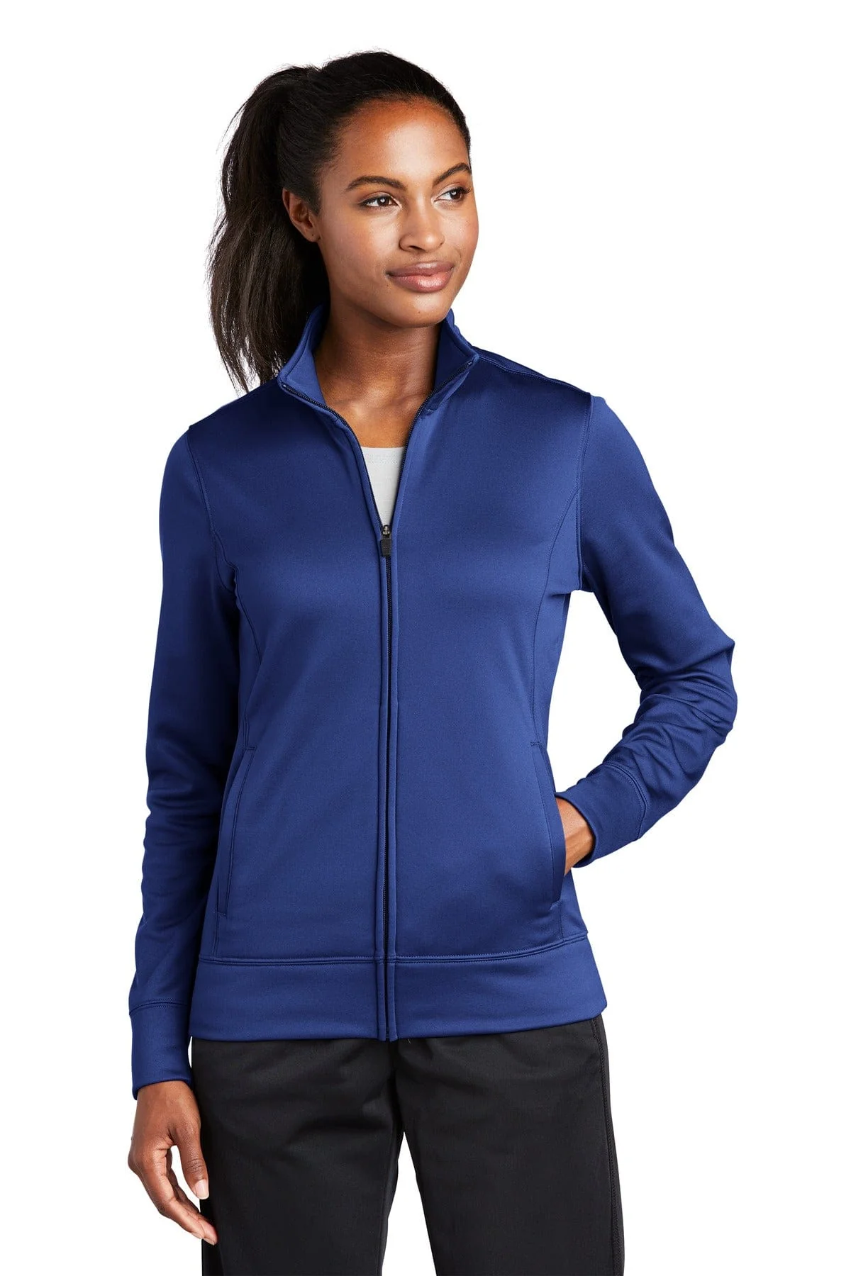 Sport-Tek LST241 Ladies Sport-Wick Fleece Full-Zip Jacket - Image 40