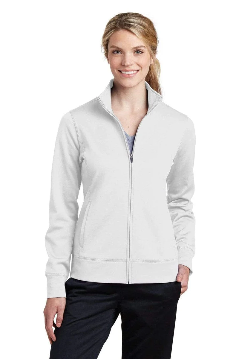 Sport-Tek LST241 Ladies Sport-Wick Fleece Full-Zip Jacket - Image 6