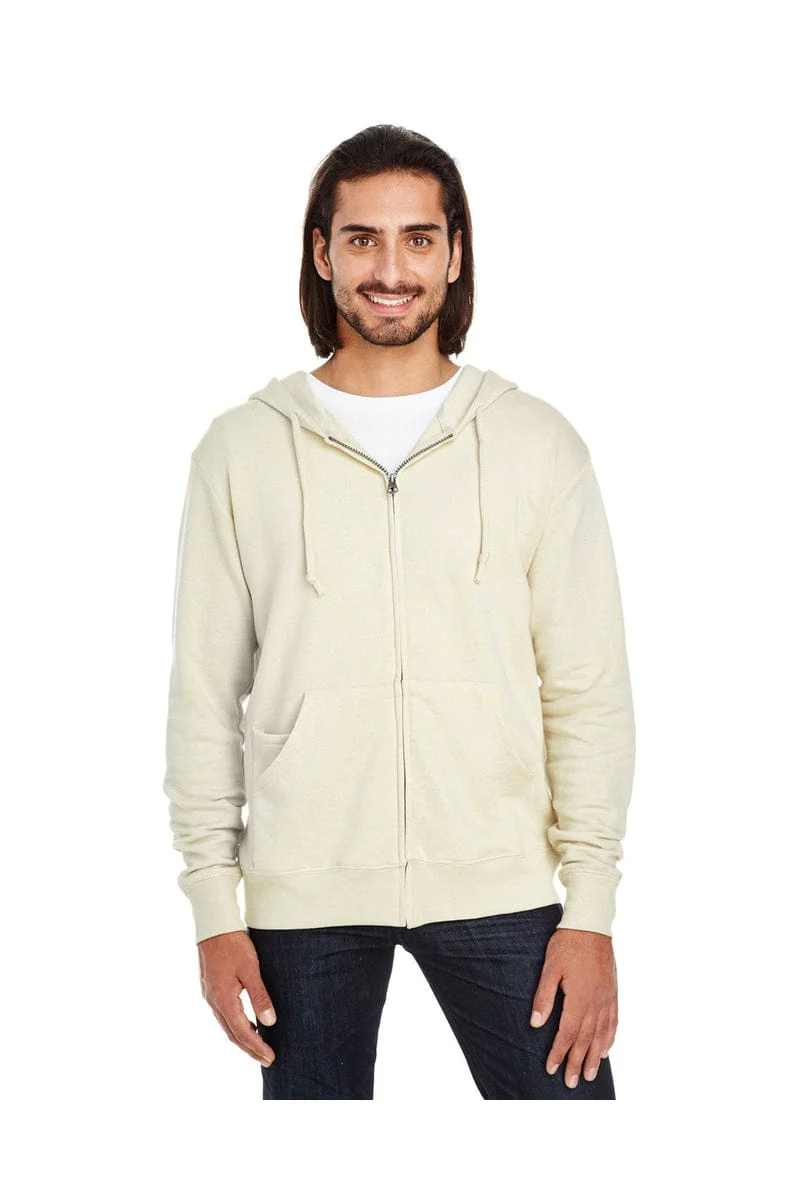 Threadfast Apparel 321Z Unisex Triblend French Terry Full-Zip - Image 12