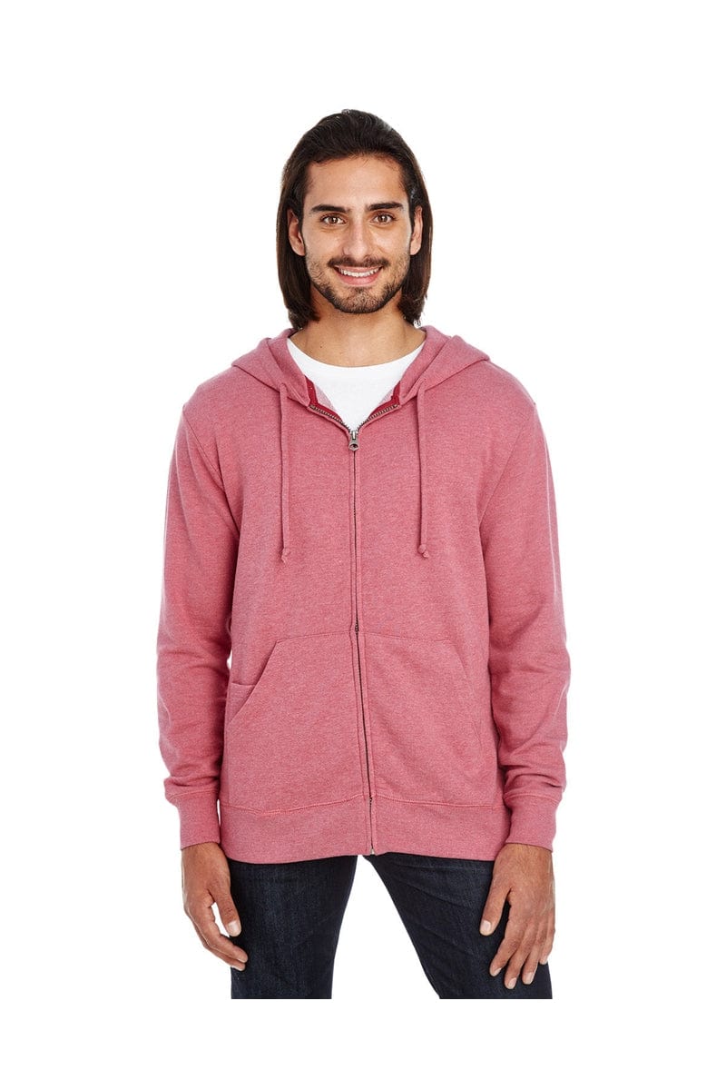 Threadfast Apparel 321Z Unisex Triblend French Terry Full-Zip - Image 9