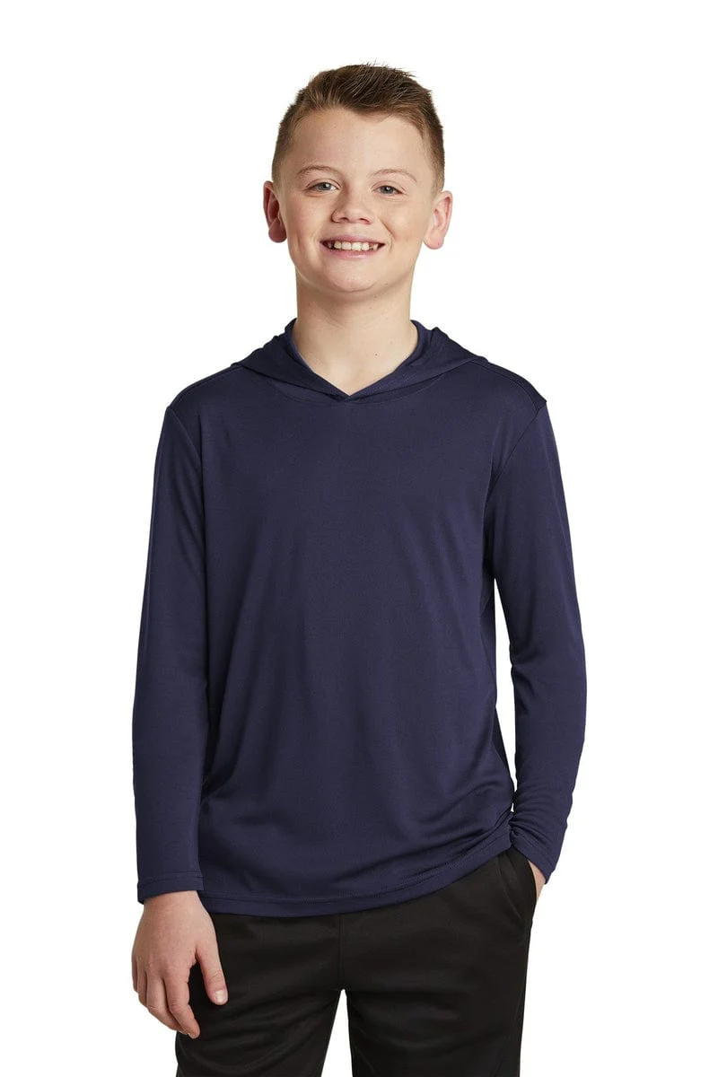 Sport-Tek YST358 Youth Hooded Shirt - Image 33