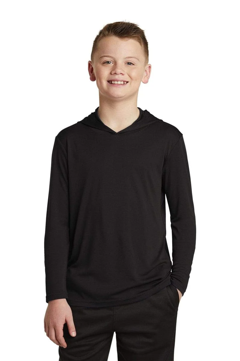 Sport-Tek YST358 Youth Hooded Shirt - Image 35