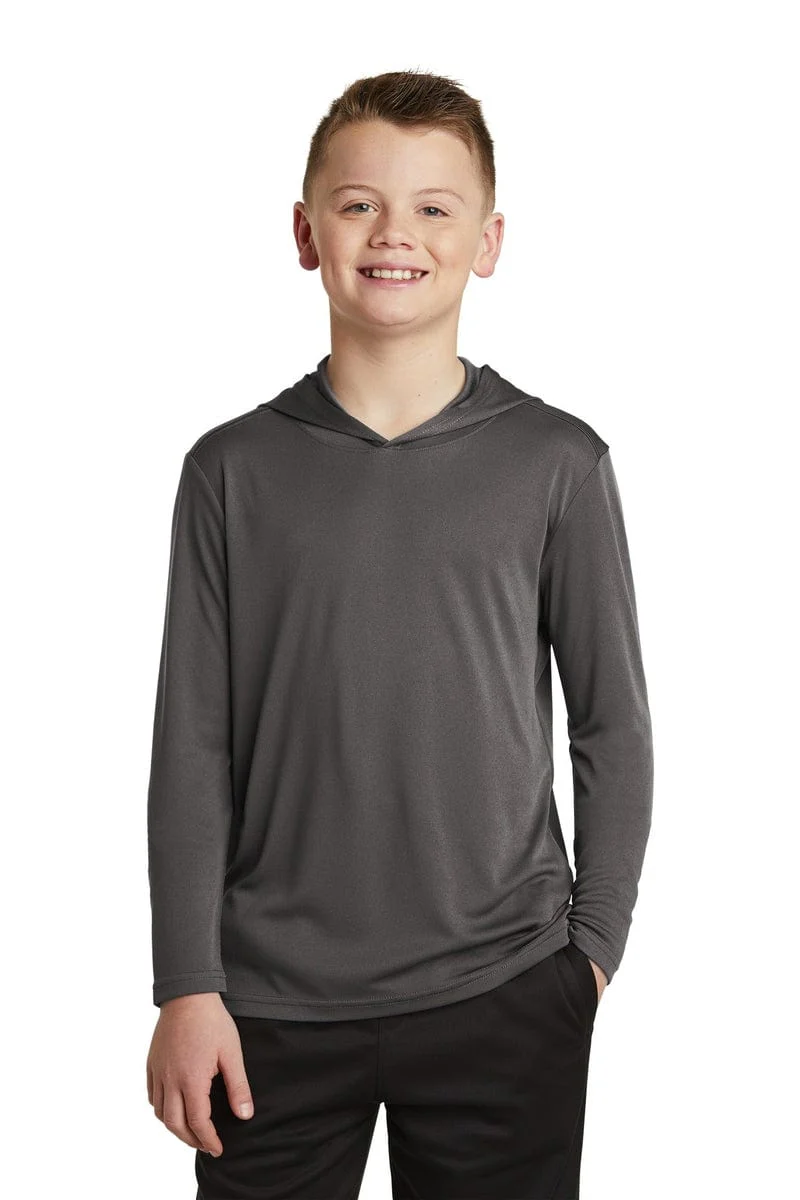Sport-Tek YST358 Youth Hooded Shirt - Image 43