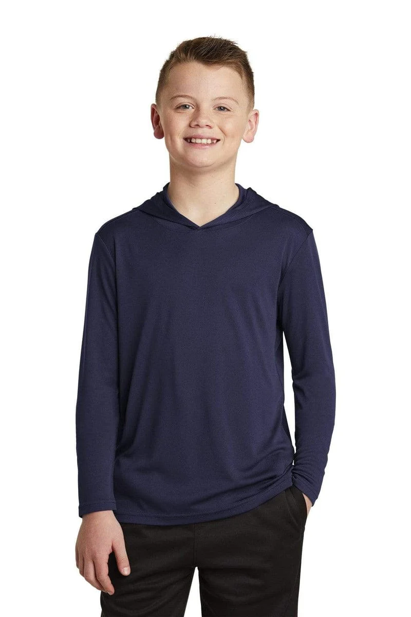 Sport-Tek YST358 Youth Hooded Shirt - Image 5