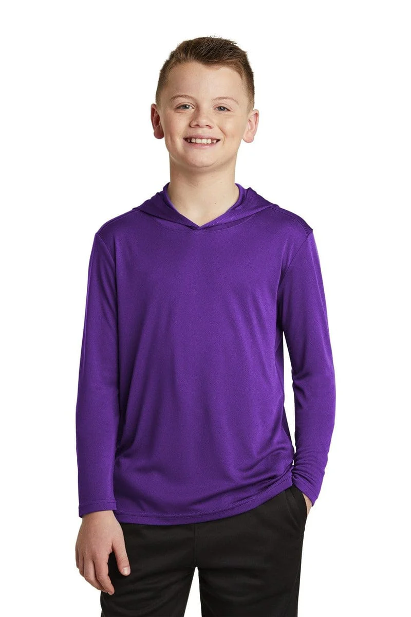 Sport-Tek YST358 Youth Hooded Shirt - Image 51
