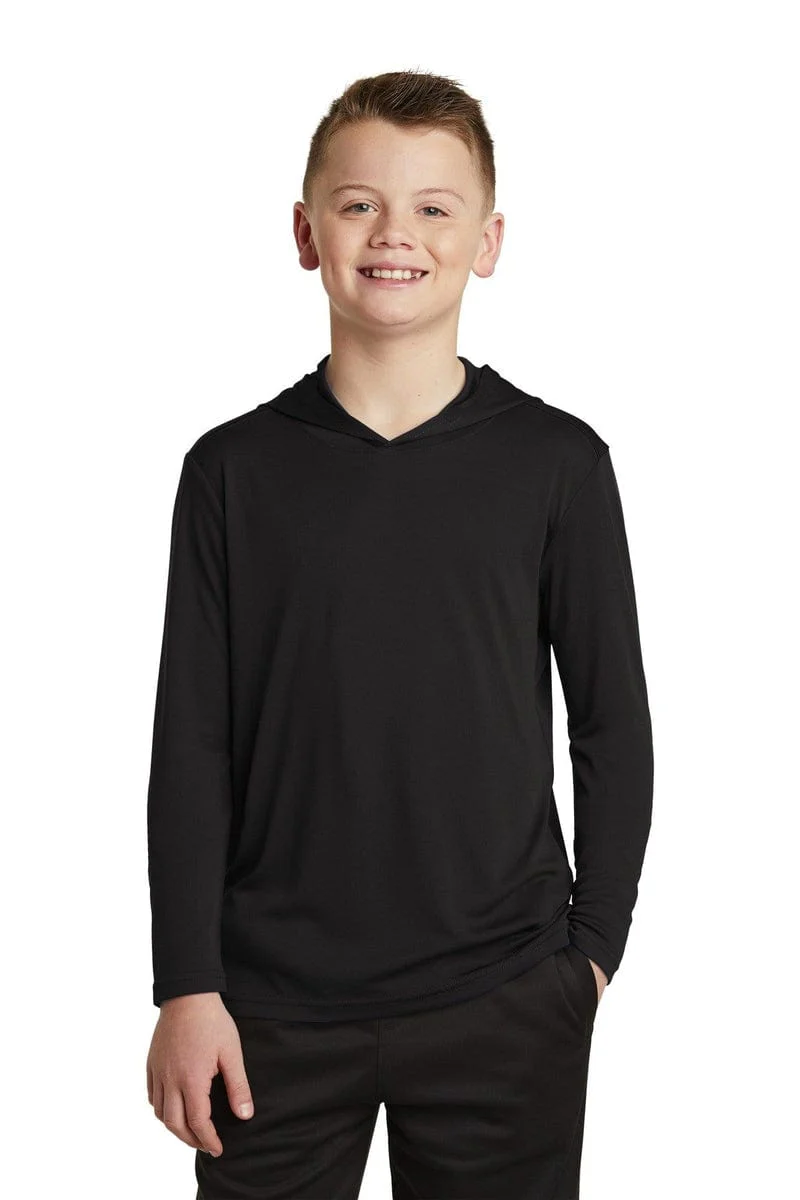 Sport-Tek YST358 Youth Hooded Shirt - Image 56