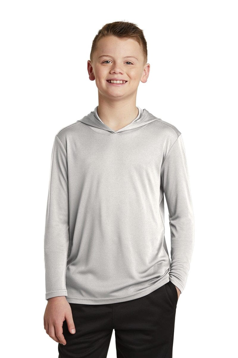 Sport-Tek YST358 Youth Hooded Shirt - Image 59