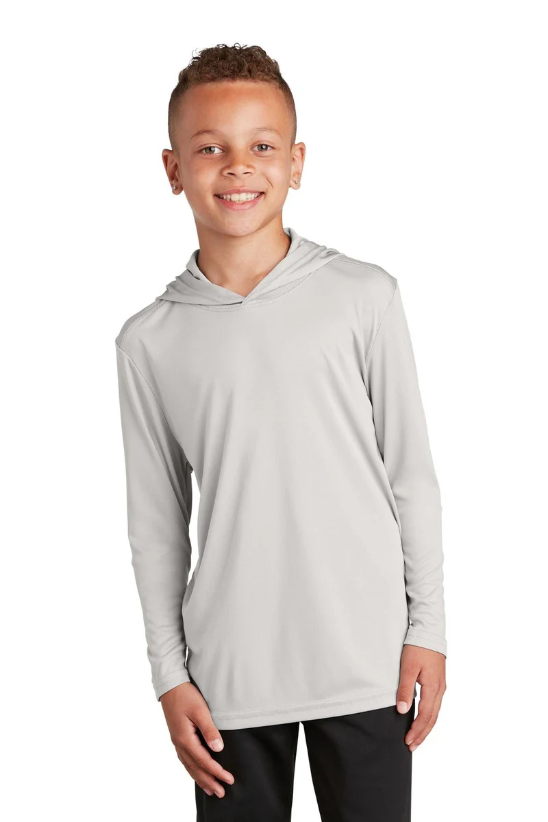 Sport-Tek YST358 Youth Hooded Shirt - Image 66